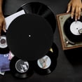 thumbnail image 4 of CTIRCHIU 6Pack Round Anti Skid Record Mats for Turntable Playback, 4 of 8
