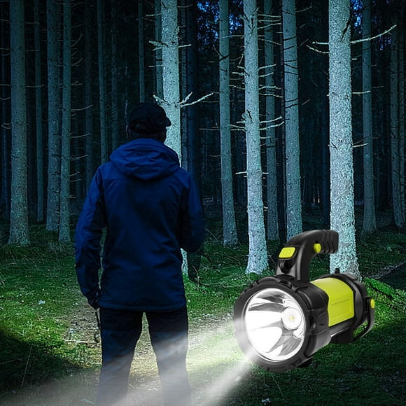 Qaailabf Rechargeable LED Camping Lantern Flashlight 400LM with 1200mAh Battery, 7-in-1 Portable Waterproof IP65 Light for Hiking, Emergency & Power Outages, 6 Hour Runtime, Multiple Lighting Modes