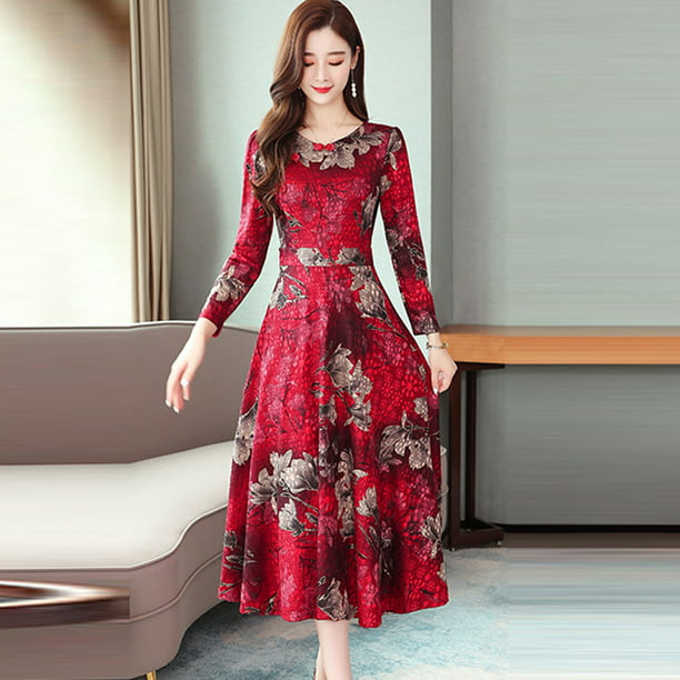Luxury Woman Evening Dress Maxi Dress Winter 5x Plus Size Women Clothing  Long Knitted Dress Wholesale Bulk Dropshipping