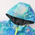 thumbnail image 6 of Karoyedx Windbreaker Jacket for Girls Girls Boys Zip Up Hooded Jacket Long Sleeve Kids Casual Summer Lightweight Outwear with Pockets Camouflage Size,8-10 Years, 6 of 9