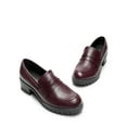 thumbnail image 4 of DREAM PAIRS Womens Comfortable Platform Chunky Heel Business Casual Loafers, 4 of 8