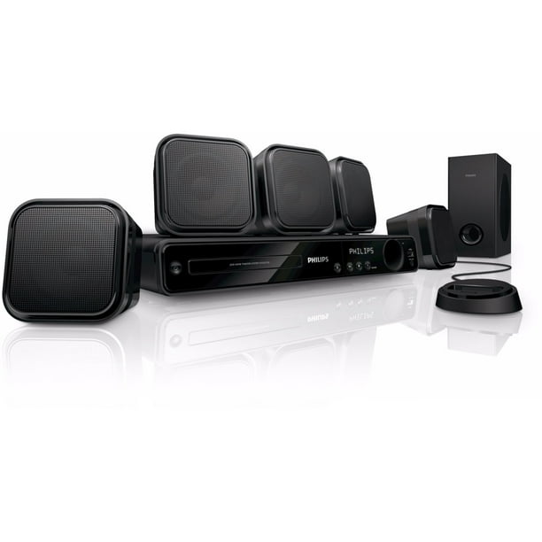 Charmant output Rimpels Philips HTS3371D 5.1 Home Theater System, 1000 W RMS, DVD Player -  Walmart.com