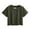Army Green-02, variant on Mittory Women's Summer Short Sleeve Tee Distressed Ripped Crop T-Shirt Tops