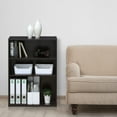 thumbnail image 2 of Furinno 17060SCC Wright Adult 3-Shelf Standard Bookcase, Cinnamon Cherry, 2 of 7
