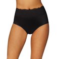 thumbnail image 1 of Bali Womens Passion for Comfort Brief, 6, Black Lace, 1 of 1