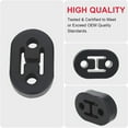 thumbnail image 4 of 6 Pcs Support d'Échappement Auto Portable 6 Pcs Portable Détachable Remplacement Protecteur 2 Trous Pièce de Réparation Automobile Accessoires, 4 of 7