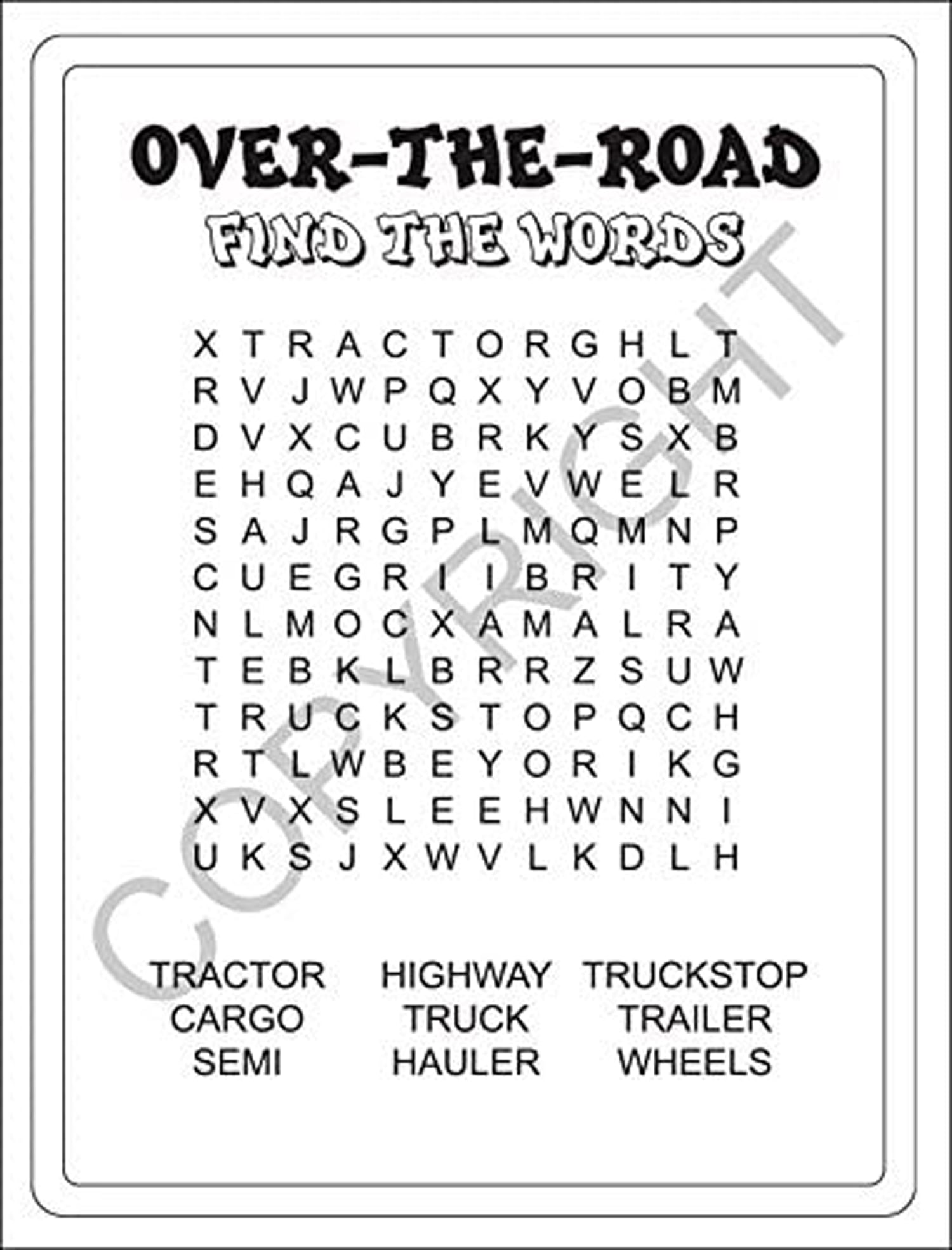 ZoCo: 25 Pack - Tons of Trucks Kid's Coloring and Activity Books