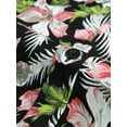 thumbnail image 5 of INSPIRE CHIC Men's Shirts Short Sleeve Floral Print Point Collar Hawaiian Shirt, 5 of 6