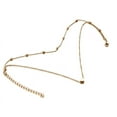 thumbnail image 5 of Beaded Heart Double Layer Choker Necklace, 5 of 7