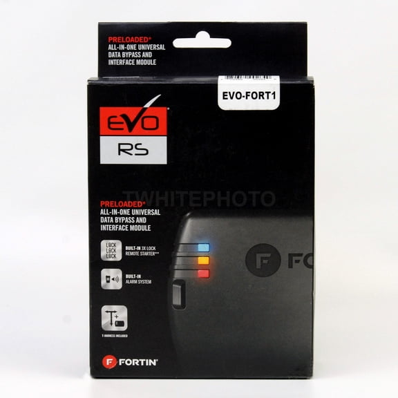 Fortin EVO-FORT1 Stand-Alone Add-On Remote Start Car Starter System For Ford IKT Round Metal Key Vehicles