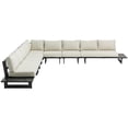 thumbnail image 5 of Meridian Furniture Maldives Cream Water Resisting Outdoor Modular Sectional, 5 of 33