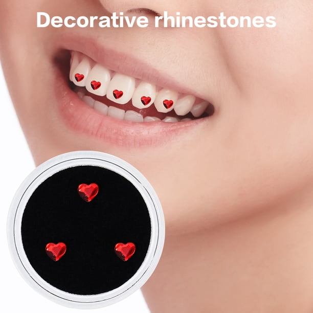 3 uds dientes diamante dientes joyería diente decoración cristal Dental diamantes de imitación Diy