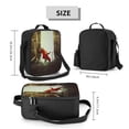 thumbnail image 2 of Joker Poster Insulated Lunch Bag Portable Thermal Lunchbag Reusable Bento Tote Bag Snack Bags, 2 of 9