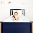 thumbnail image 4 of Max & Lily Twin Bed Frame with Storage Drawer, Solid Wood Platform Bed for Kids, Blue, 4 of 11