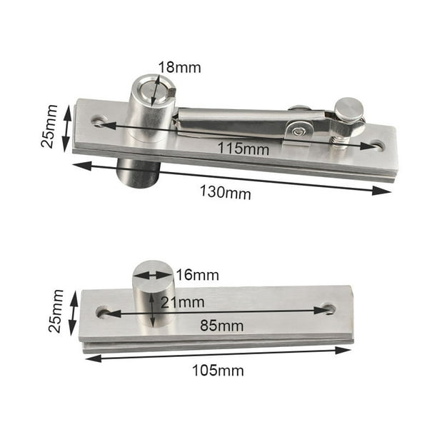 Bisagra Pivotante De Puerta De Acero Inoxidable Con Rotación De 360 Grados Sistema De Herrajes Para Muebles De Alta Resistencia Para Puertas 86979661
