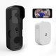 thumbnail image 1 of Timbre de la puerta Irfora Timbre con video inteligente Timbre inalámbrico WiFi para el hogar Cámara impermeable para exteriores Ding Dong Timbre con detección de movimiento PIR / Visión nocturna / Ap Irfora Timbre de la puerta, 1 of 7