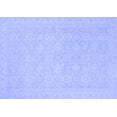 thumbnail image 1 of Ahgly Company Machine Washable Indoor Rectangle Oriental Blue Traditional Area Rugs, 2' x 5', 1 of 4
