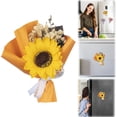 thumbnail image 2 of Style 3D Simulation Sunflower Dried Bouquet Refrigerator Sticker | Decoration | Home And Creative Ornament, 2 of 7