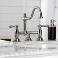 thumbnail image 3 of Kingston Brass KS3918AL Robinet de Toilette 8 Pouces - Nickel Satiné, 3 of 6