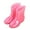 Red, variant on Women's Rain Boots Waterproof Rubber Baby Boots Water Rain Boot Pvc Rainproof Shoe Rubber Boots Women Blue 40