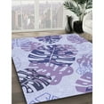 thumbnail image 2 of Ahgly Company Indoor Round Patterned Light Purple Area Rugs, 8' Round, 2 of 6