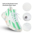 thumbnail image 3 of Aesthetic Sage Green And White Vertical Walking Shoes for Men Woman Lightweight Tennis Fashion Elastic Sports Shoes Cushion Basketball Shoes, 3 of 7
