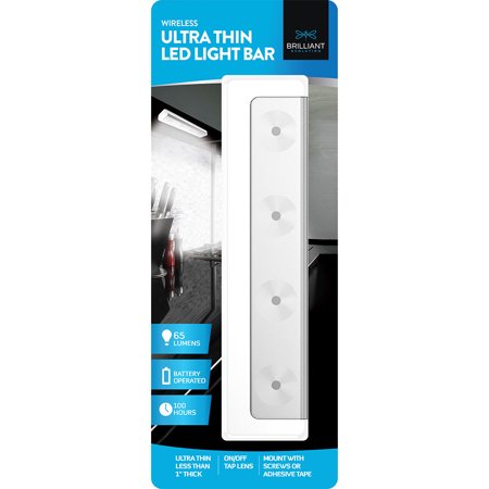Brilliant Evolution Wireless Ultra Thin Led Light Bar Battery Operated Lights Kitchen Under Cabinet Lighting Closet Touch Stick On Brilliant Evolution Wireless Ultra Thin Led Light Bar Battery Operated Lights Kitchen Under Cabinet Lighting Closet Touch Stick On