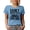 Baby Blue, variant on Distressed Easily Distracted by Tractors, Farmer or Farm Owner, Tractor Driver, Tan T-Shirt, Small