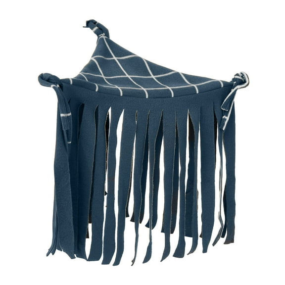 Vibrant Life Grey Fleece Cozy Corner Small Animal Hideout