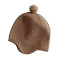 thumbnail image 5 of Herrnalise Classic Winter Knit Kids Hat Skull Cap for Toddler Boys Autumn Fisherman Beanie Beige04, 5 of 8