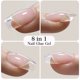 thumbnail image 3 of BORN PRETTY 10ML 8 en 1 Gel de pegamento transparente para ápice de uñas y fortalecedor de extensiones Gel de pegamento para uñas Base de Gel duro Gel de uñas con diamantes de imitación, 3 of 5