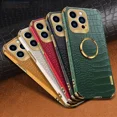 thumbnail image 2 of Funda Para iPhone 16 Pro Max Plus Anillo De Cocodrilo+mica, 2 of 8
