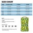 thumbnail image 6 of Haiem Men's Watercolor Kiwi Fruits Summer Print Tank Tops Summer Sleeveless Cut Off Workout T-Shirts Fitness Vest Athletic Undershirts-3X-Large, 6 of 8