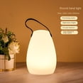 thumbnail image 1 of Lámpara de linterna inalámbrica LED, luz de linternas portátil recargable para exteriores, luz de noche junto a la cama de 8 colores para mesita de noche de dormitorio, 1 of 5
