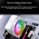 thumbnail image 2 of Thermalright Assassin X 120R Enfriador de CPU blanco ARGB digital,cubierta superior de pantalla digital,enfriamiento del disipador de calor de la computadora,soporte AM4/AM5,Intel LGA1851/1700/1200, 2 of 6