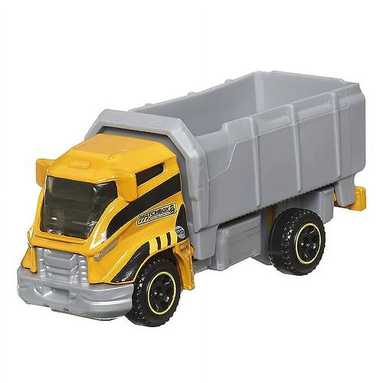 Matchbox Collectors Die Cast Hitch and Haul 70 Years Anniversary Playset MBX Construction Zone Truck Flat Bed Trailer and Excavator with