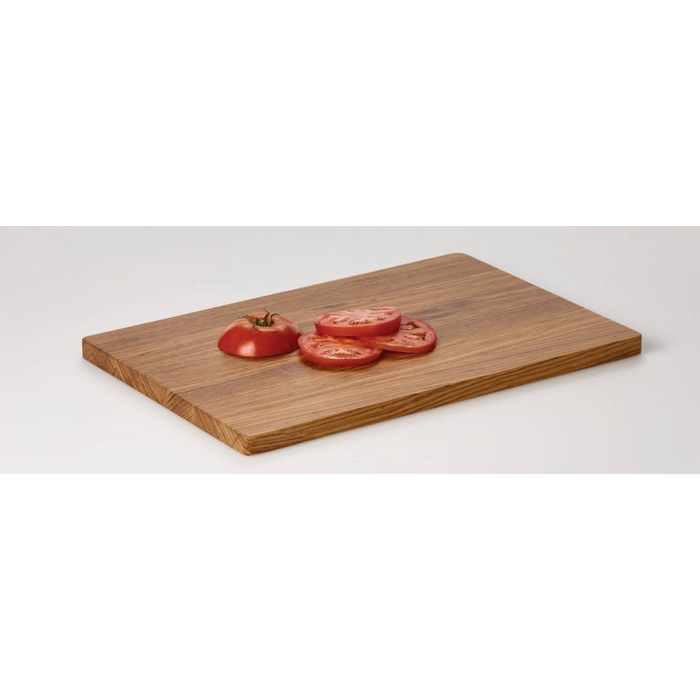 Farberware Extra-Large Plastic Cutting Board, Dishwasher- Safe Poly  Chopping Board for Kitchen Meal Prep with Easy Grip Handle, 12-inch by  18-inch