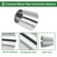 thumbnail image 4 of Rebajado Único Adaptador de Tubo de Escape Conector de Doblado Mandrel de 1.5" OD a 2" OD de Acero Inoxidable 201 Longitud de 2 pulgadas Tono Plateado, 4 of 7