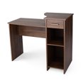 thumbnail image 6 of Mainstays Student Desk with Easy-glide Drawer, Canyon Walnut Finish, 6 of 6