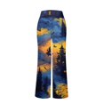 thumbnail image 6 of Domzest Halloween Pajama Pants for Women Halloween Graphic Wide Leg Pj Bottoms Drawstring Elastic Waisted Funny Pajama Bottoms Dark Gray XXL, 6 of 6