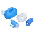 thumbnail image 2 of Portable Pee Bottle, Male Urine Bottle 2000ml Easy Operation  for Home White,Blue, 2 of 7