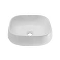 thumbnail image 2 of Chateau 18 Square Ceramic Vessel Sink, 2 of 9