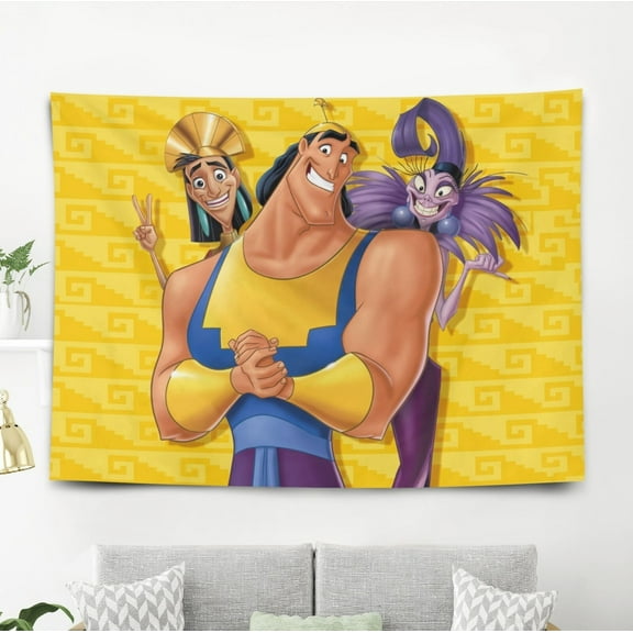 The Emperor's New Groove Tapestry Wall Decorations for Bedroom Wall Hanging Gift