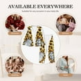 thumbnail image 7 of Hirioo Leopard Gnomes for Women's Pajama Sets 2 Piece Pjs Women's Long-Sleeved Pajama Set Button Down Sleepwear,S-XXL-X-Large, 7 of 7