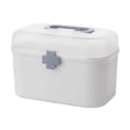 thumbnail image 1 of Medicine Storage Box Emergency First Container Tools Aid Pillboxes Container Multilayer Portable Handle Chest Drawer Accessories Large, 1 of 9