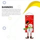 thumbnail image 5 of Billuyoard Banner de Navidad Adorno para el hogar Adornos de Navidad para interiores y exteriores Festival Colgante Prop Decoraciones para el hogar Kits de decoración para fiestas Tipo 2 Billuyoard HA070287-02, 5 of 6
