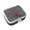 Gray, variant on Portable Outdoor First Aid Storage Bag, 5.12 x 3.94 x 1.57 Inches, Polyester Fiber, Medical Supply Organizer, 1 Count
