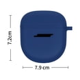 thumbnail image 3 of Soporte Para Auriculares Audífonos Soporte impermeable para Funda completa para Bose QuietComfort Earbuds II (Azul), 3 of 7