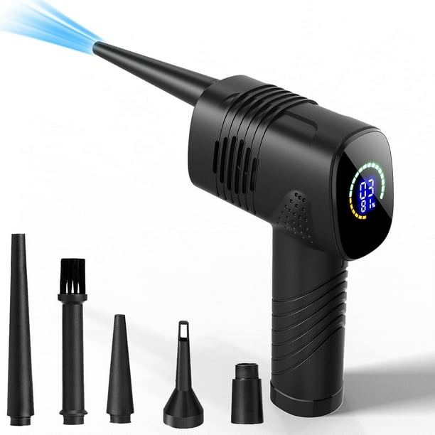 Electric Compressed Air Duster Rechargeable Air Blower for Cleaning
