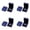 Silver 4PCS, variant on Finger Pressure Tinnitus Earrings Ear Care Earrings Ear Discomfort Tinnitus Ear Back Massage Earrings, 1.18x1.18 inch, Silver 1PCS